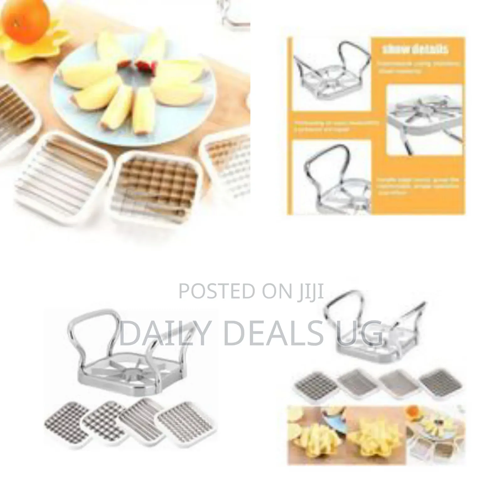 Multi-Function Stainless Steel Vegetable and Fruit Chopper