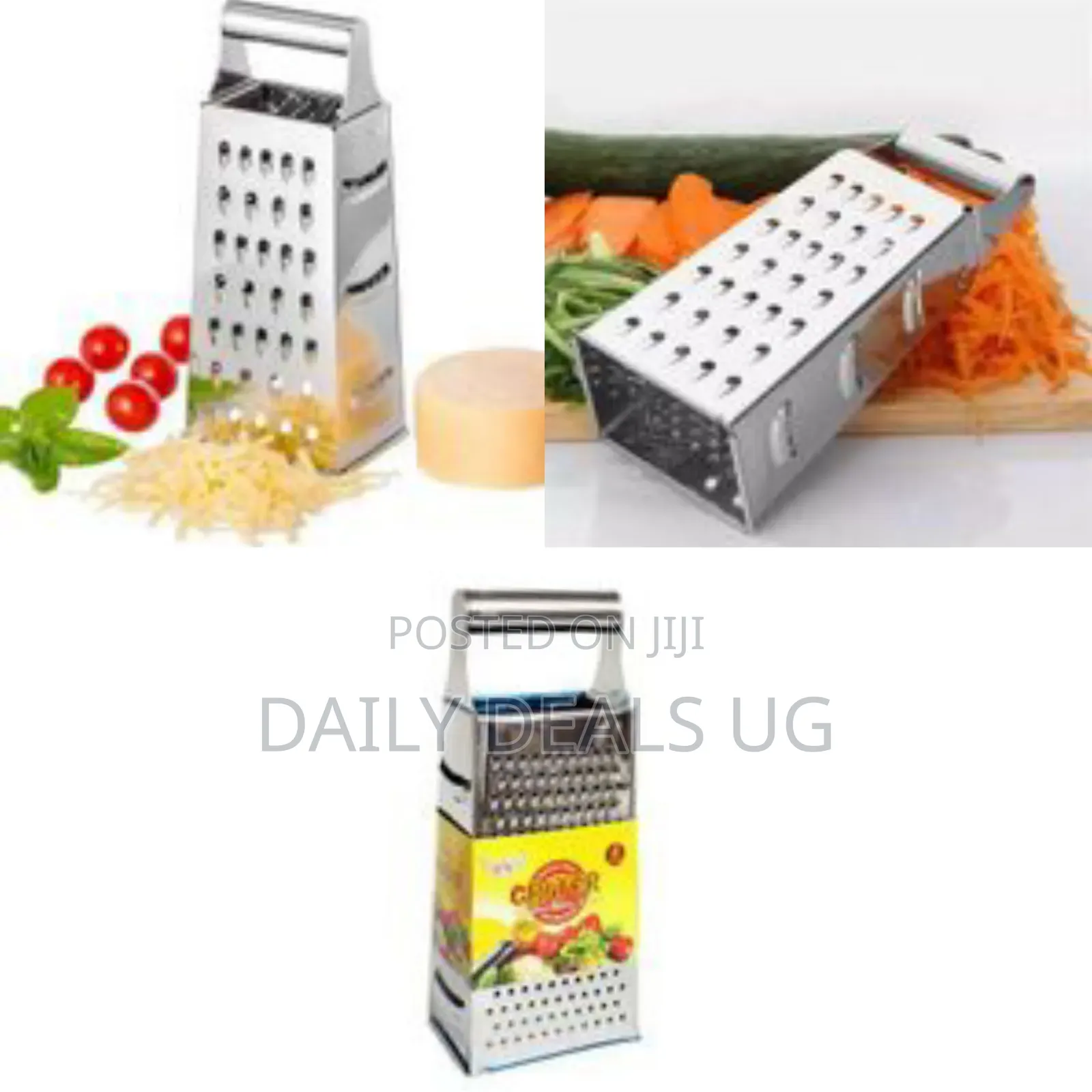 4 Sided Grater - Silver