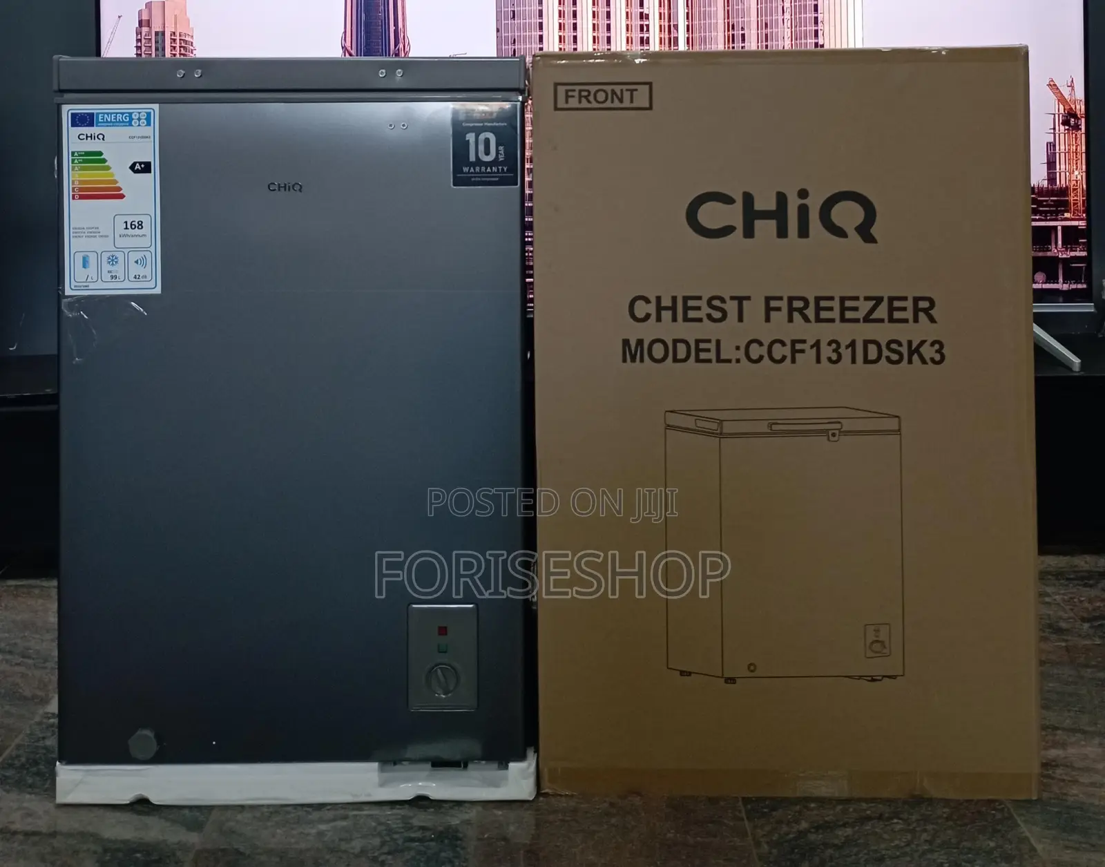 Chiq 130 Litres Deep Freezer