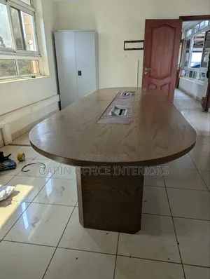 Second Hand Boardroom Table for 8, to 10 People With Charging Sockets