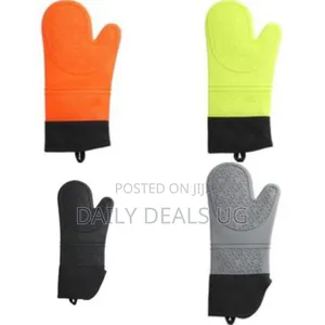 Heat-Resistant Silicone Oven Mitt