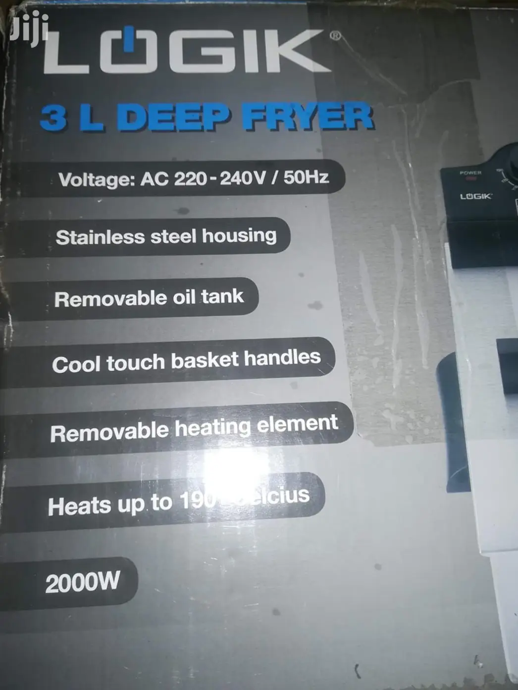 Logik Stainless Steel Deep Fryer