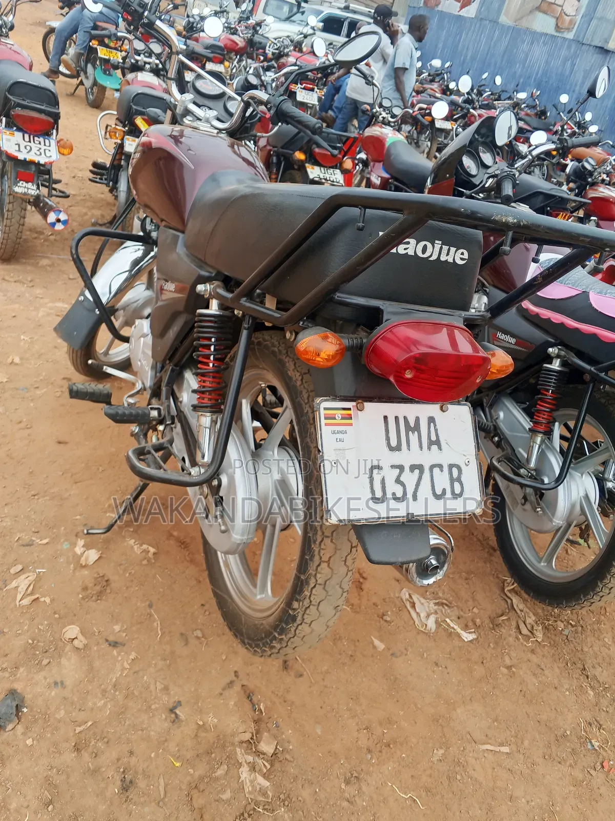 Haojue DK125 2025 Red