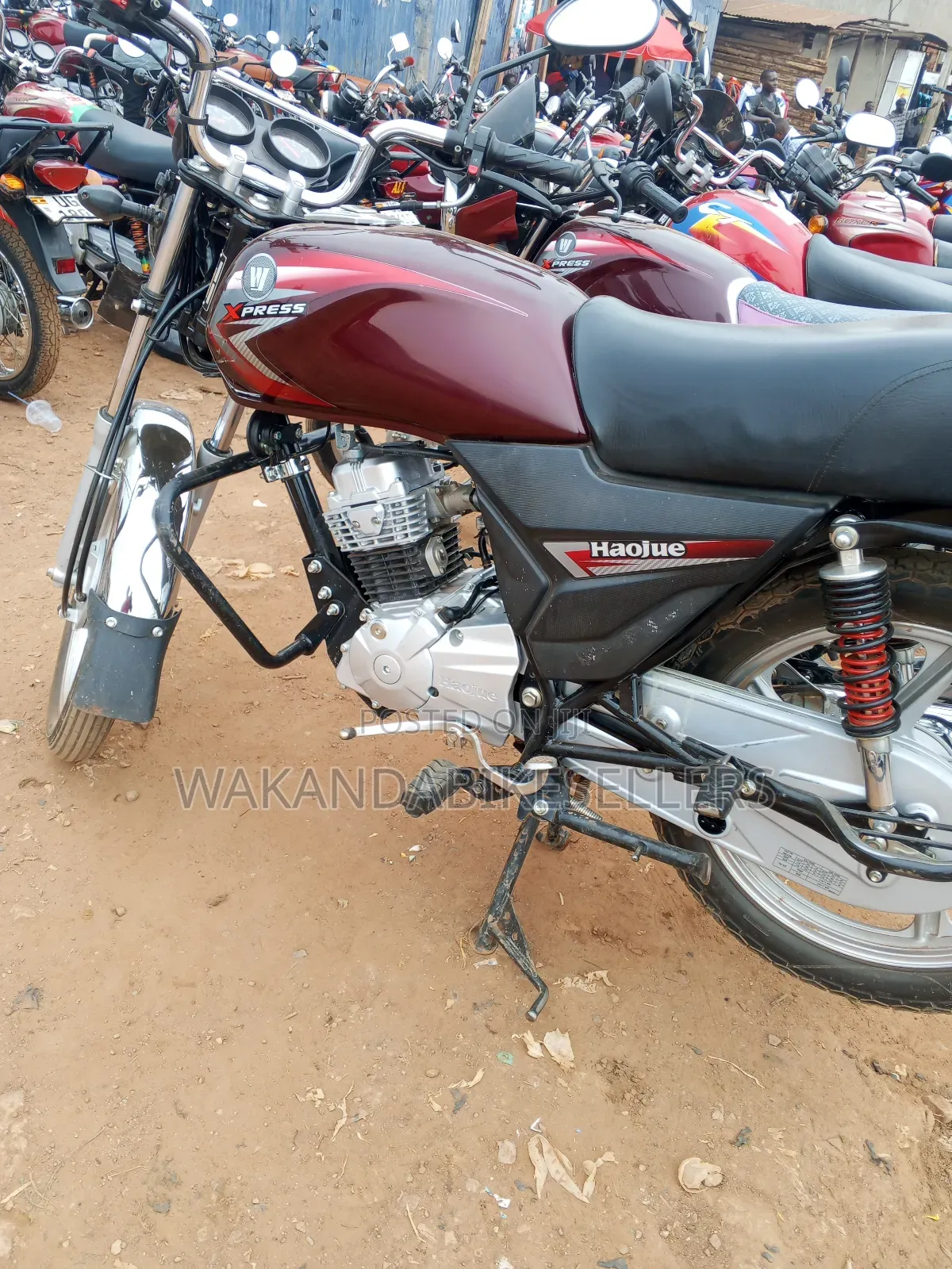 Haojue DK125 2025 Red