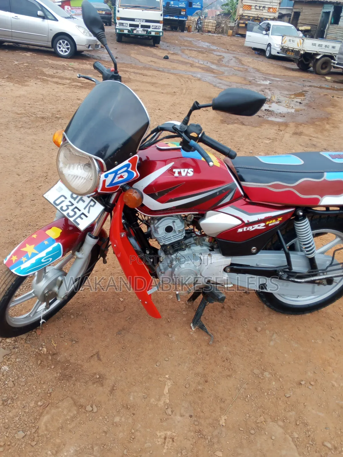 Bajaj Boxer 100 2023 Red