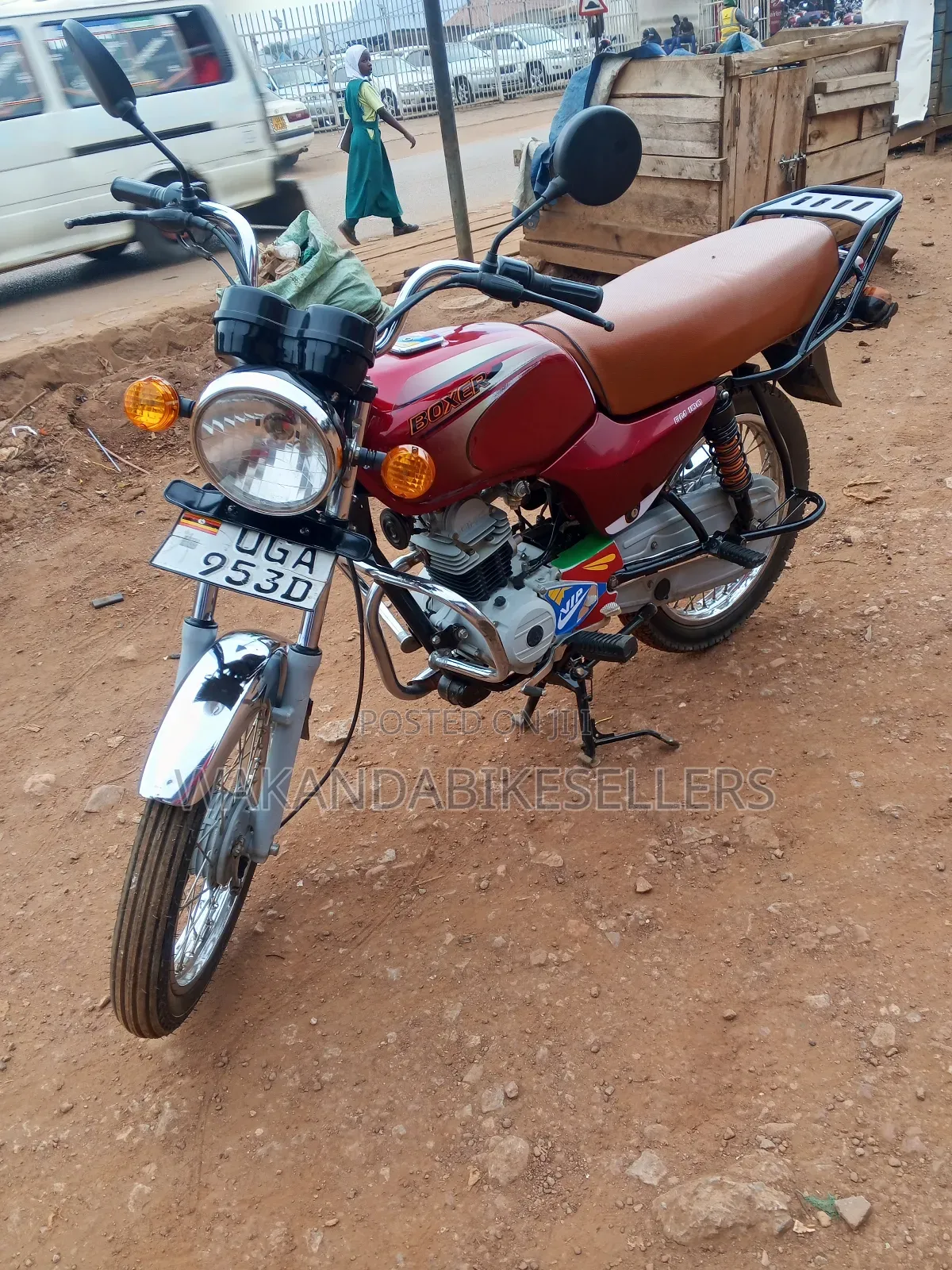 Bajaj Boxer 100 2024 Red