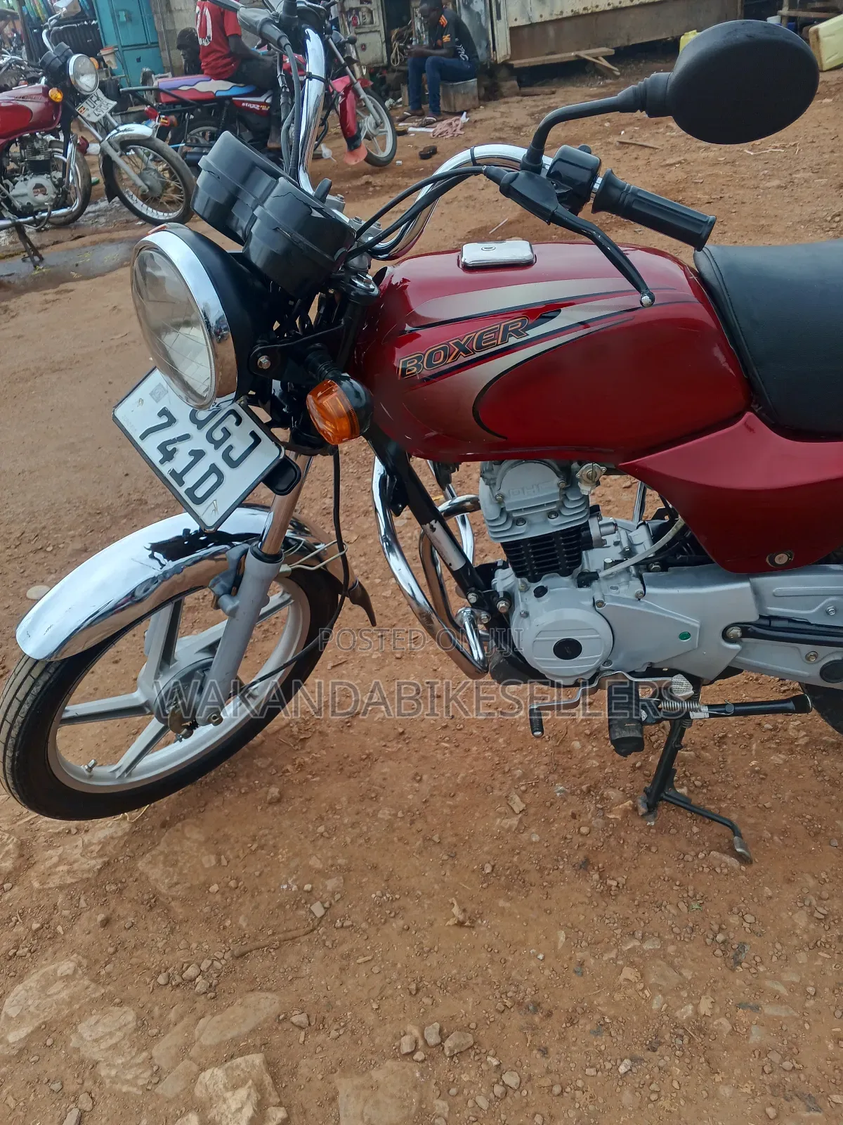 Bajaj Boxer 100 2024 Red