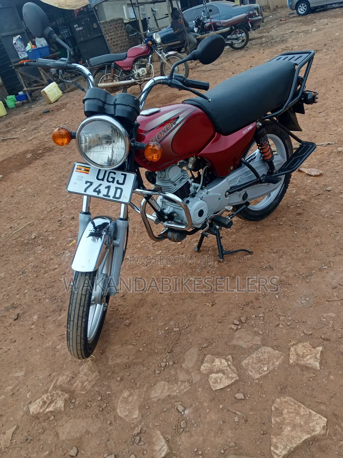 Bajaj Boxer 100 2024 Red