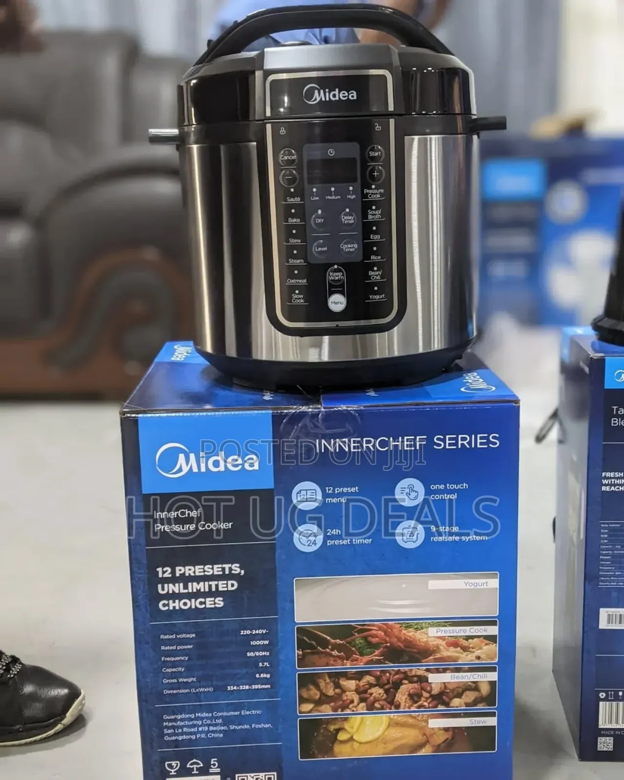 Midea 12 Delicacies Digital Pressure Cooker