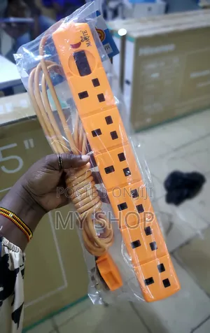 Maqte Heavy Duty Power Extension - 6ways, 3m Cable Length