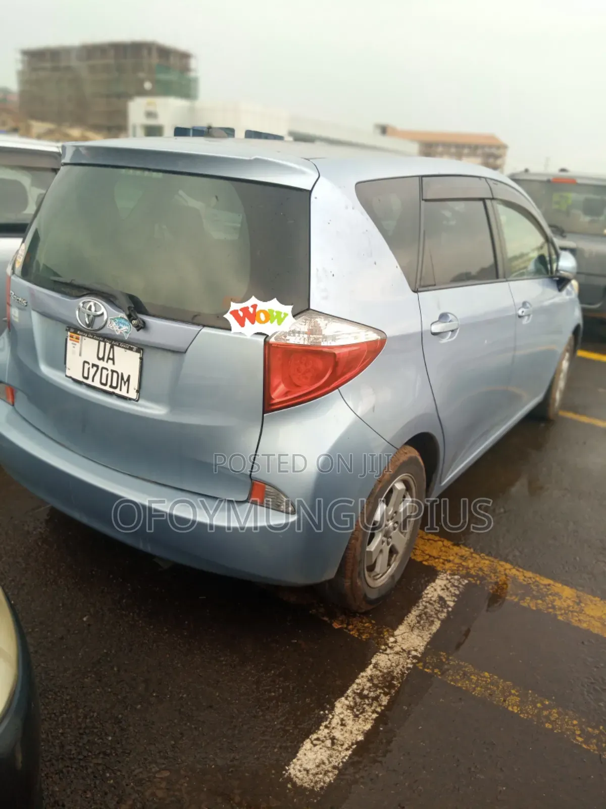 Toyota Ractis 2011 Blue