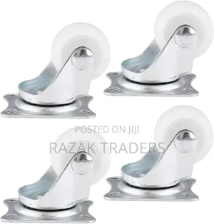 4 Pack Heavy Duty 1.5'' Swivel Castor Wheels Trolley Furniture Caster
