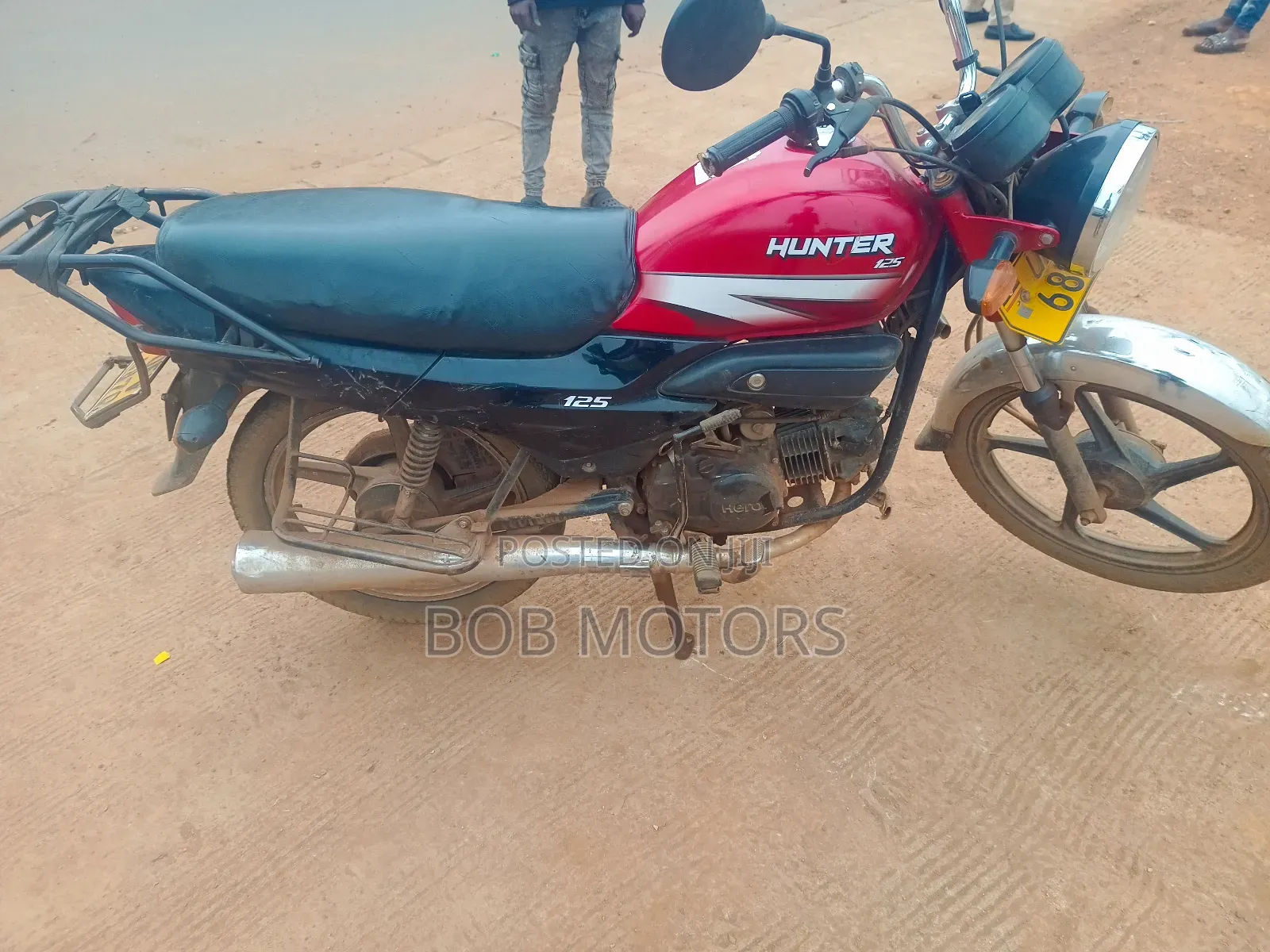 Hero Hunter 125 2025 Red