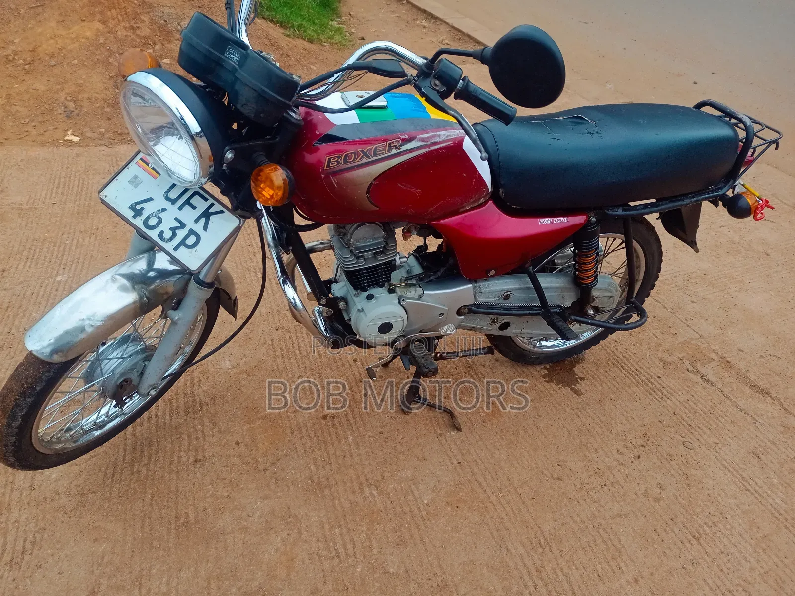 Bajaj Boxer 2022 Red