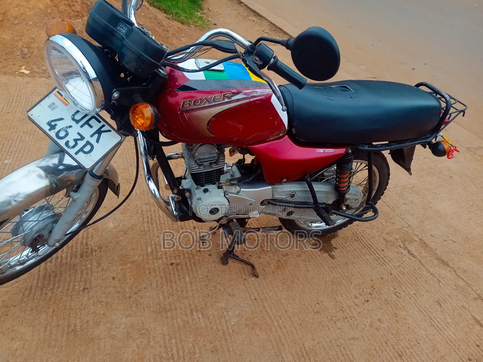 Bajaj Boxer 2022 Red