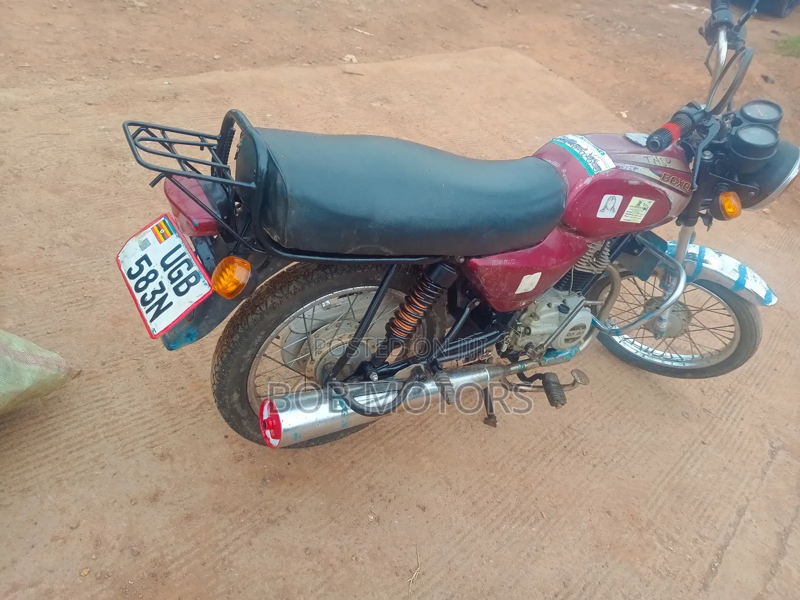 Bajaj Boxer 2019 Red