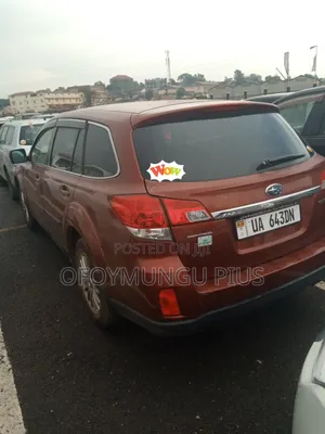 Subaru Outback 2011 Maroon