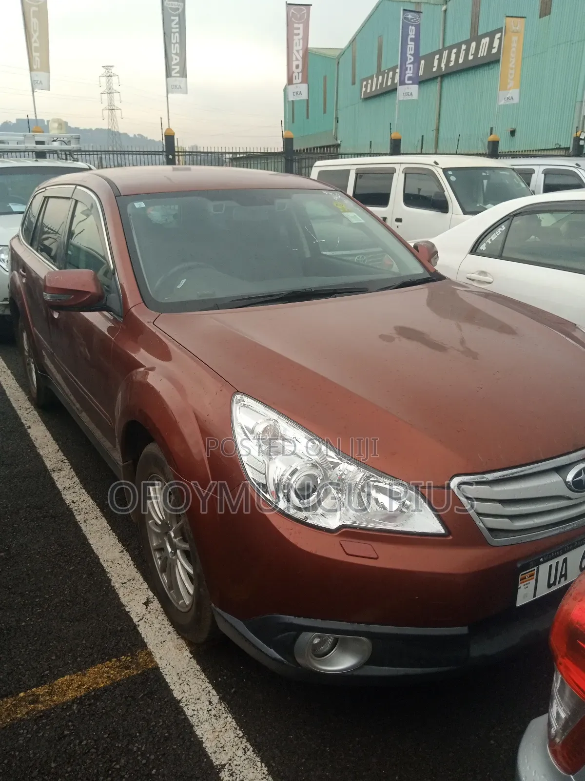 Subaru Outback 2011 Maroon