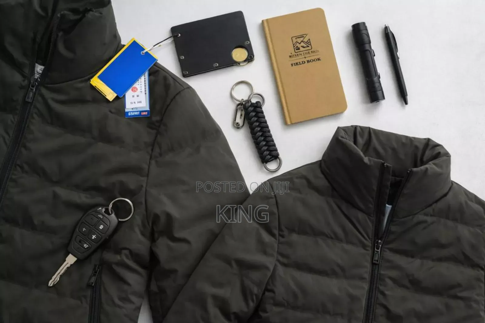 Olive Green Puffer Jackets