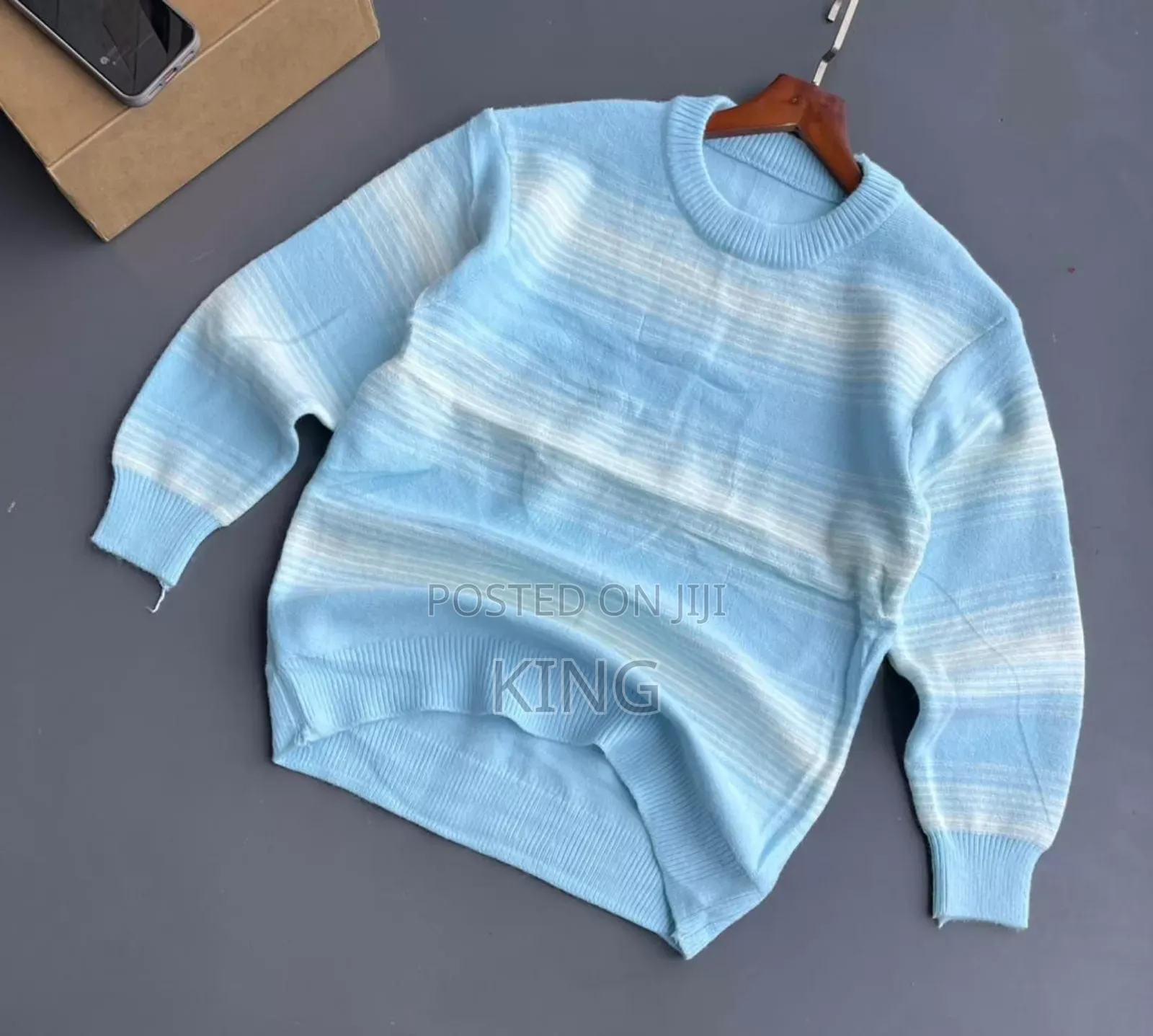 Zipper High Neck Sweater