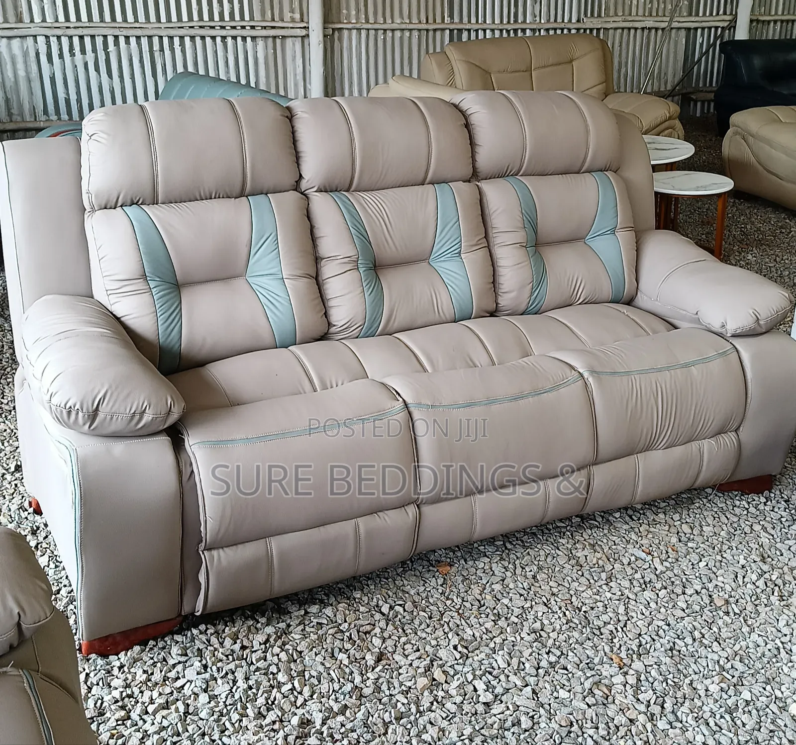 Sosex 7 Sitters Leather Sofa