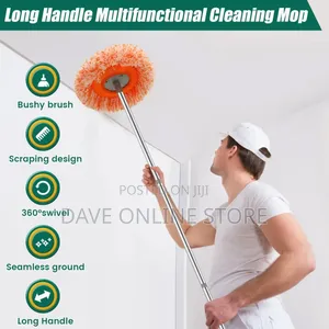 Long Handle 360° Rotatable Adjustable Cleaning Mop,