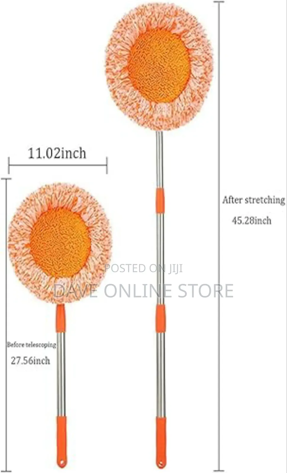 Long Handle 360° Rotatable Adjustable Cleaning Mop,