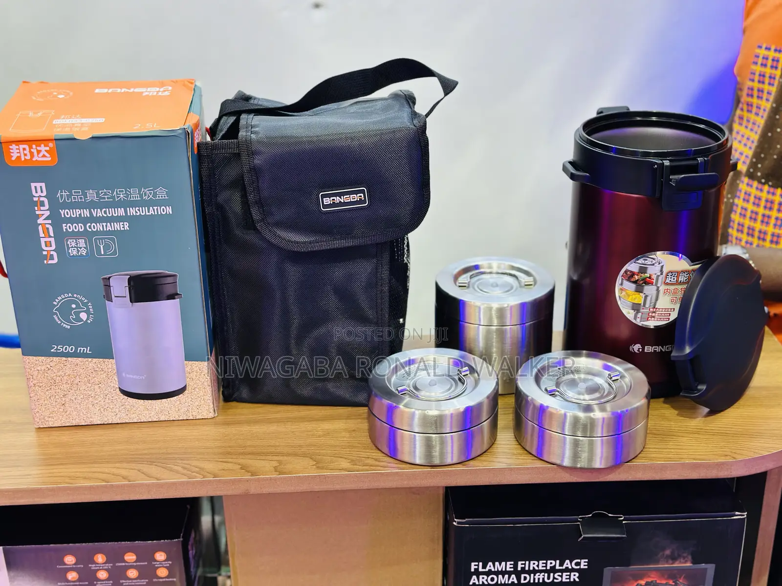 5 in 1 Food Flask , a Lunch Bag Inclusive