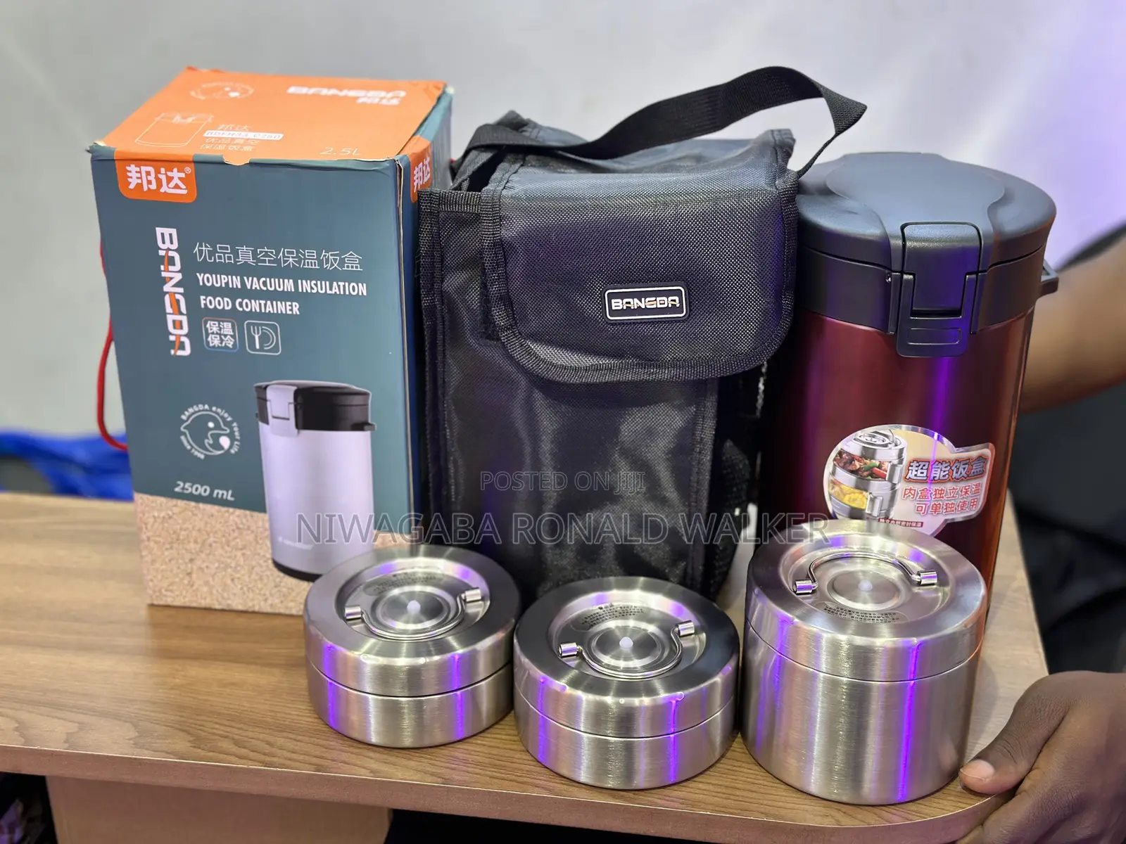 5 in 1 Food Flask , a Lunch Bag Inclusive