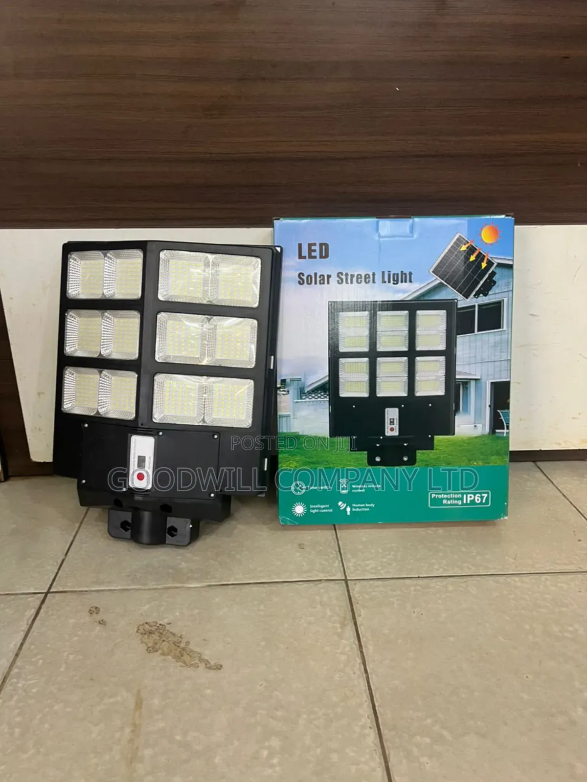 1000w Solar Street Light 6 Double Eyes