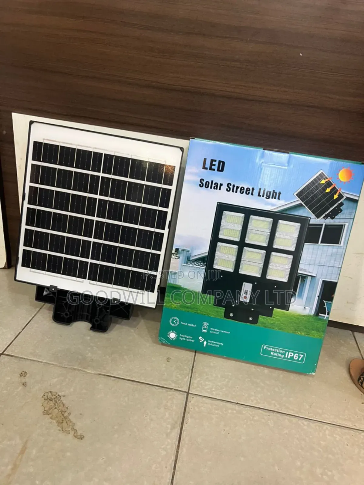 1000w Solar Street Light 6 Double Eyes
