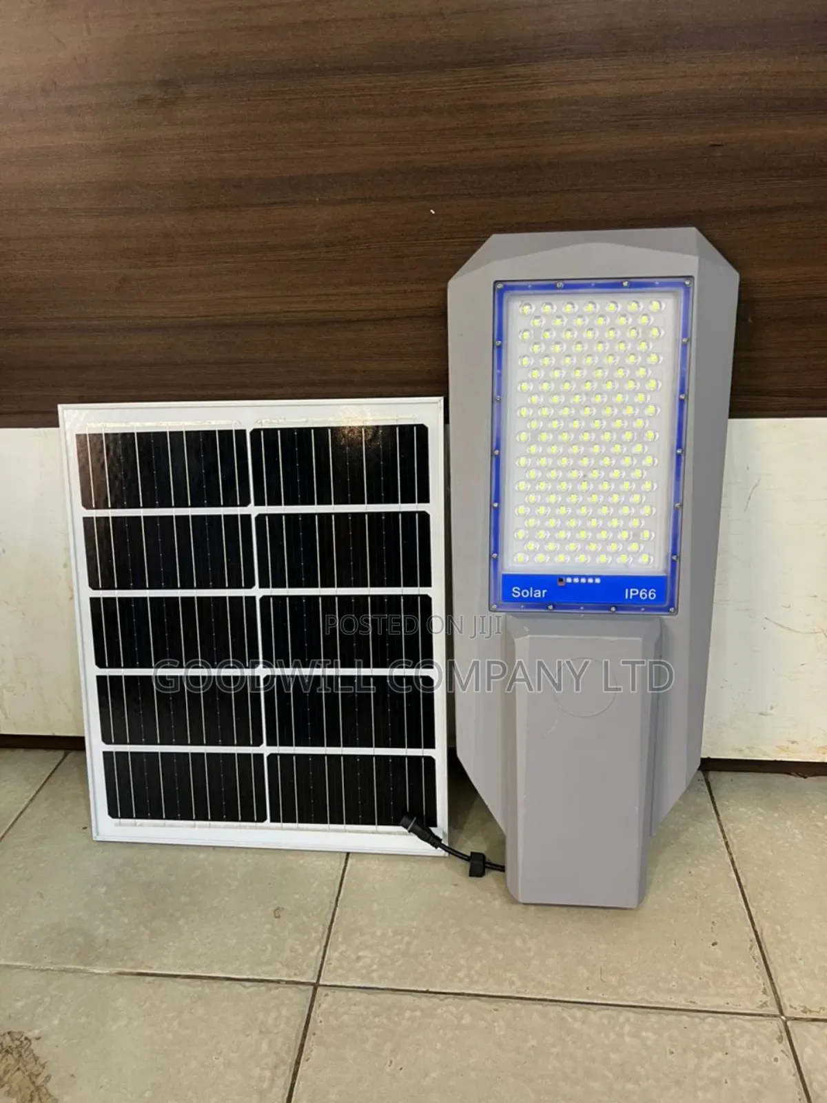 400w Blue Solar Street Light With Separate Panel