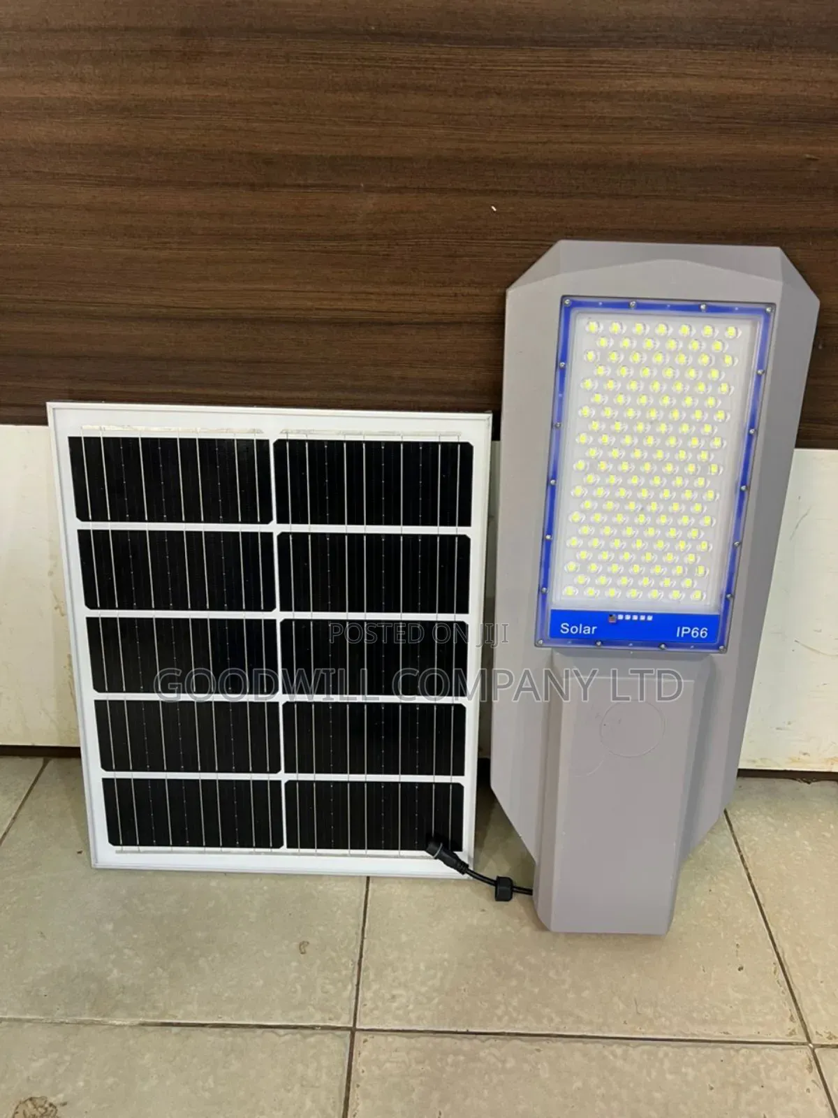 400w Blue Solar Street Light With Separate Panel