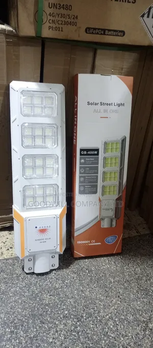 400w White Solar Street Light
