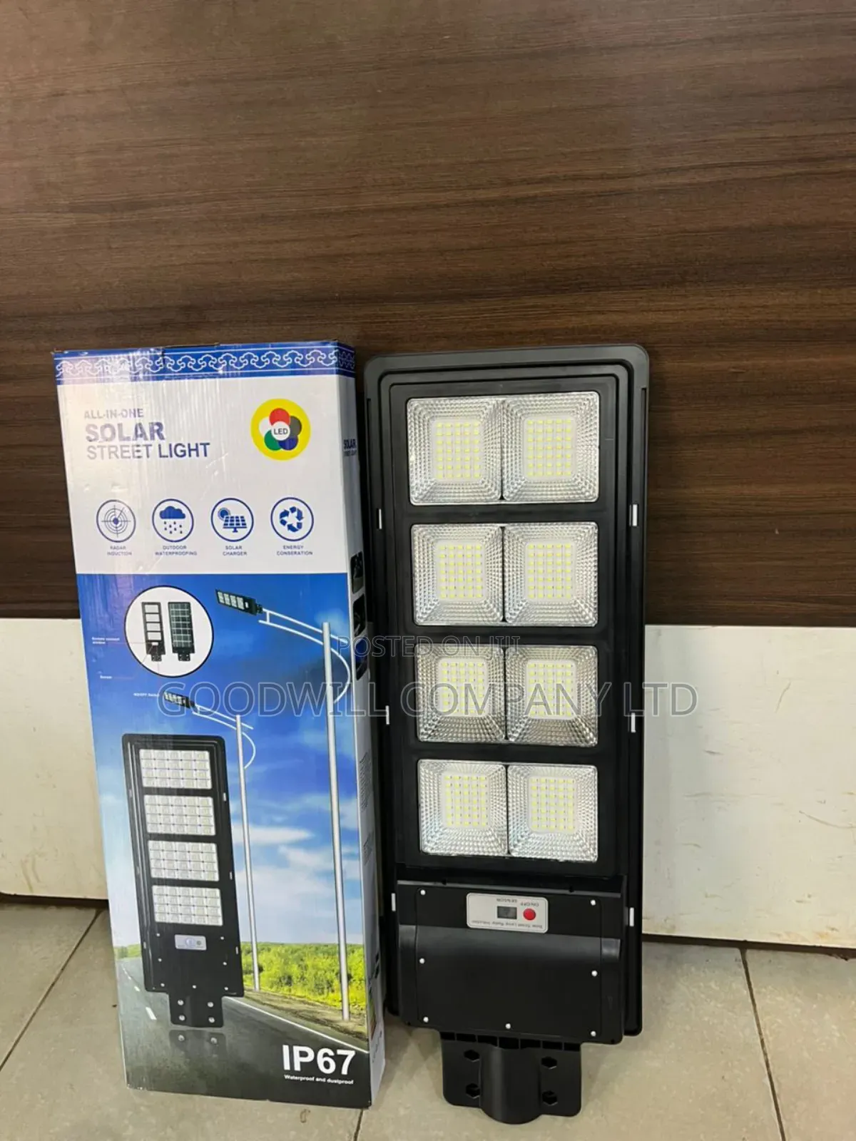 1000w Solar Street Light Long Eye Light
