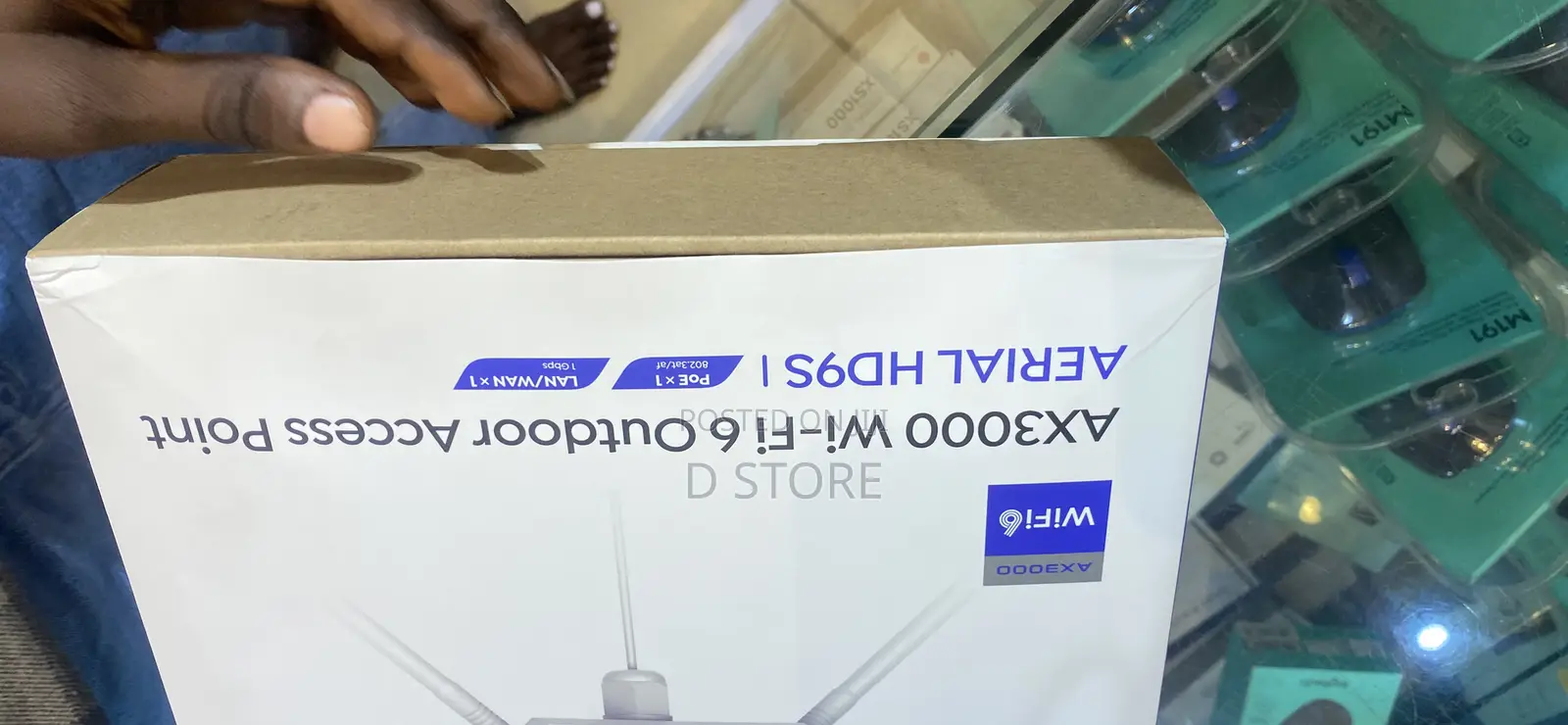 Wavlink Ax3000 Wi-Fi 6 Outdoor Accesspoint Aerial Hd9s