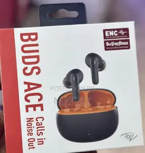 Itel Buds Ace Super Bass Bluetooth 5.3 Touch Control Earbuds