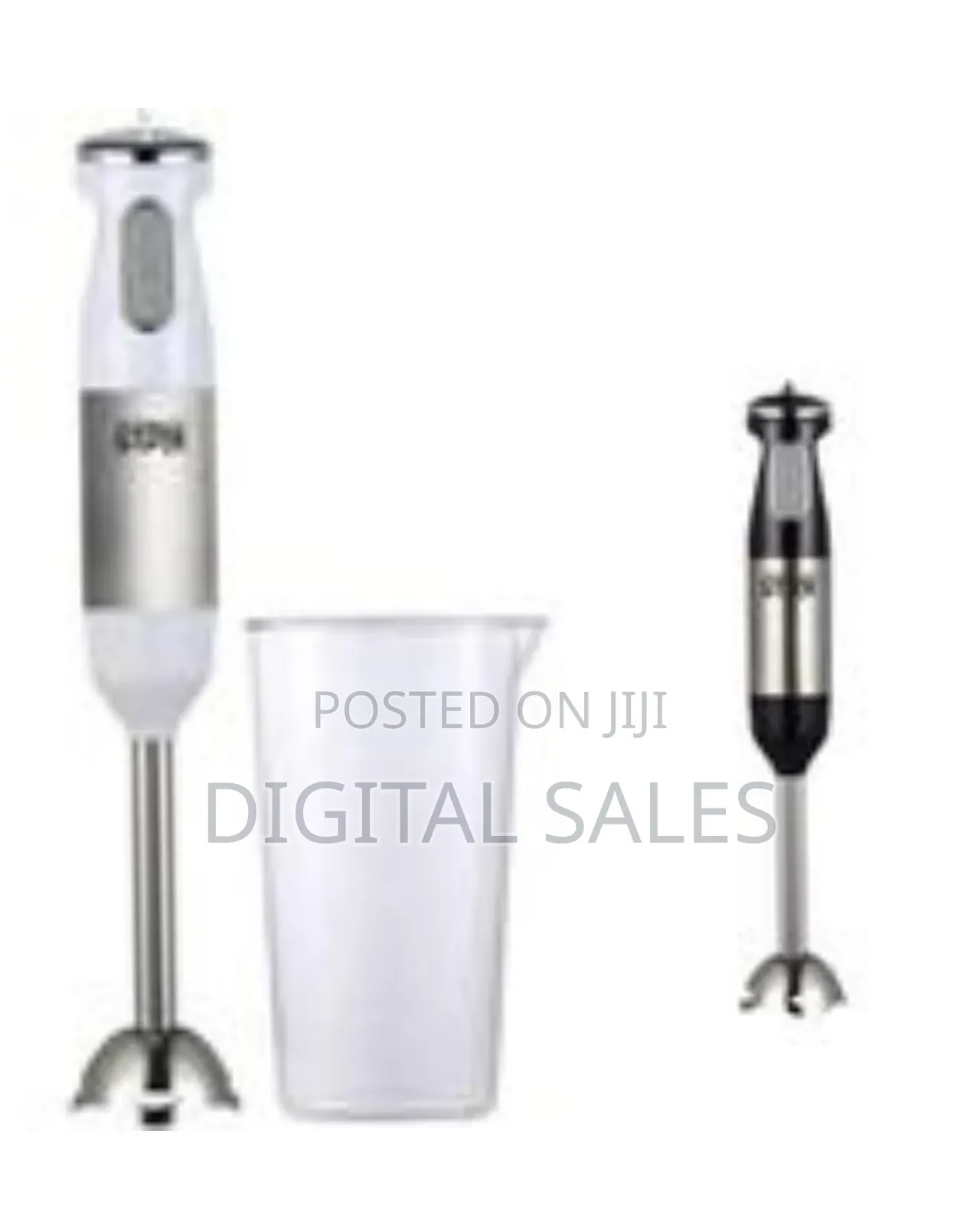 Premium Stainless Steel Immersion Hand Mixer