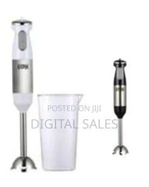 Premium Stainless Steel Immersion Hand Mixer