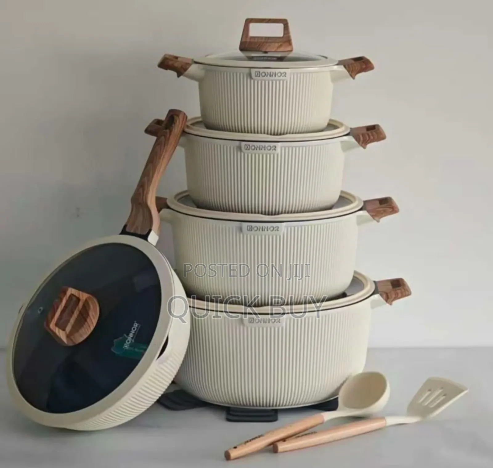 Donnor Granite Non-stick Cookware Set.