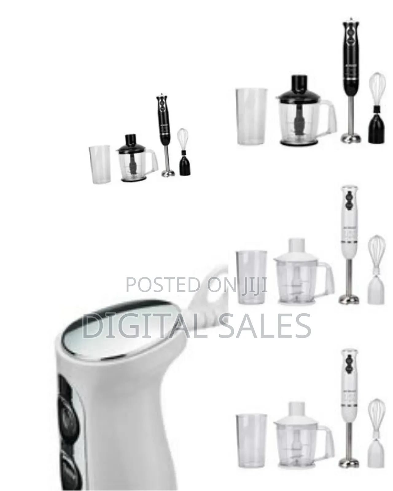 Newal Hand Blender With Whisk Beater and Jar