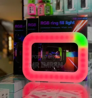 Ym-300 RGB Ring Fill Light Designed for Live Streaming