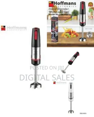 Hoffmans Hand Blender for Making Smoothies Milkshakes