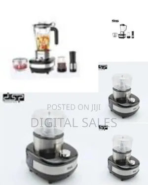 DSP Versatile Food Processor and Blender With Multiple Attachments