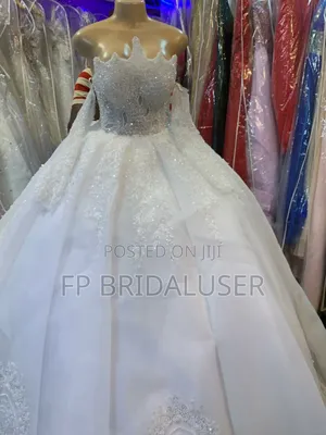Wedding Dress for Hire With Half