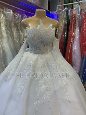 Wedding Dress for Hire With Half