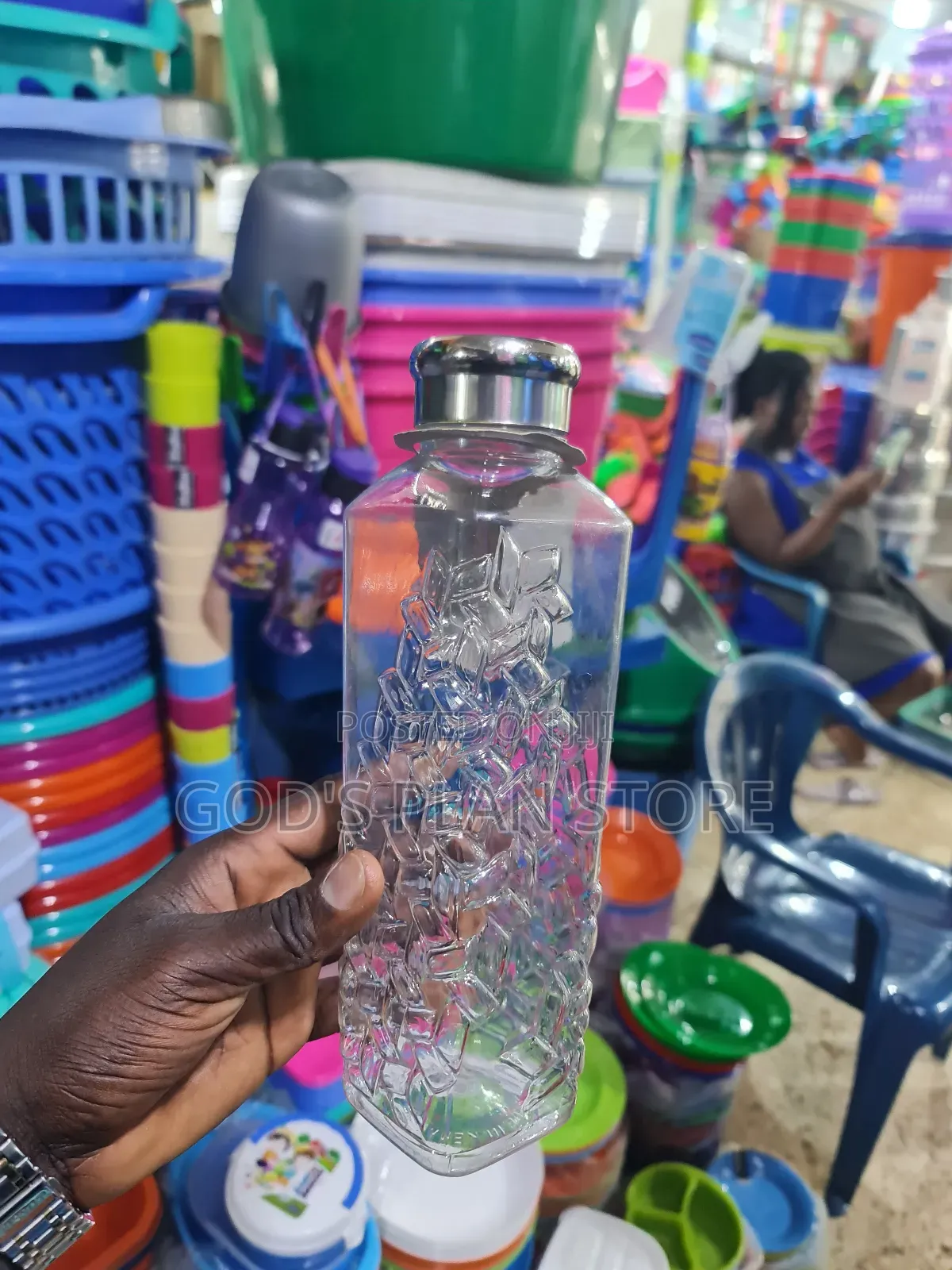 Panda 1000mls Plastic Water Bottle Plastic Water Bottle