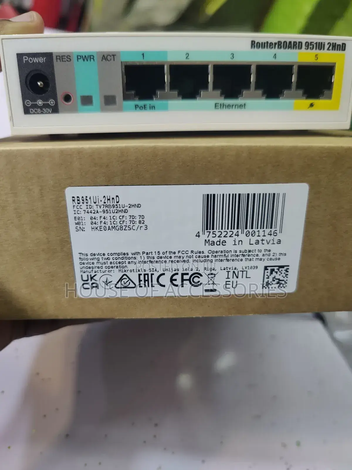 Mikrotik Router Rb951
