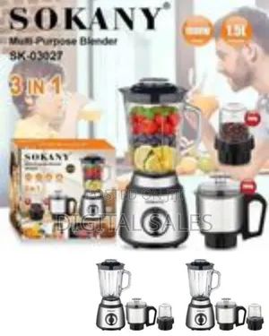 Sokany Powerful Multi-Functional Blender Set, 1.5l