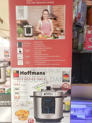 Electric Multi Functional Pressure Cooker Hoffmans 6l.